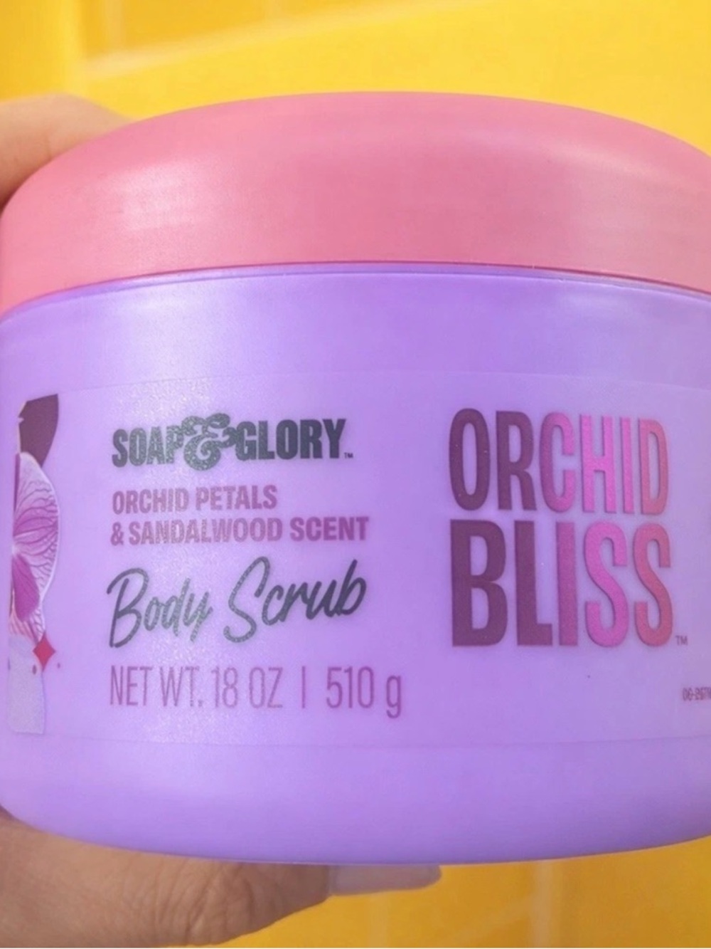 Soap & Glory Orchid Bliss Body Scrub - Pink & Lavender